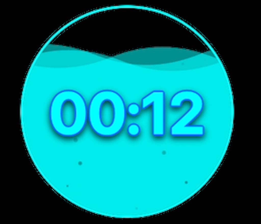 【商用利用OK】リキッド２５秒カウントダウンタイマー（OBS/動画編集向け）
