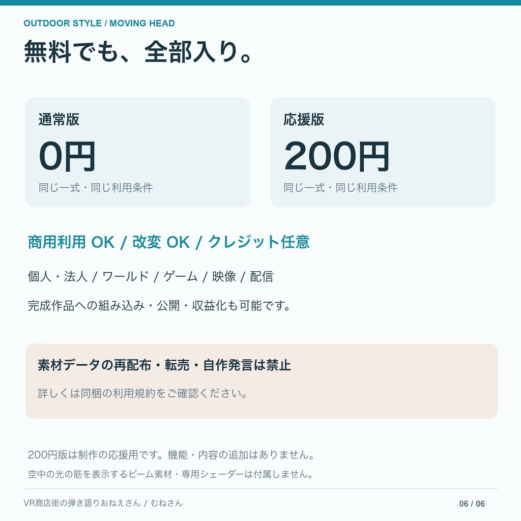 【無料あり】防水風ムービングライト|ローポリ3Dモデル・Unity Prefab付き