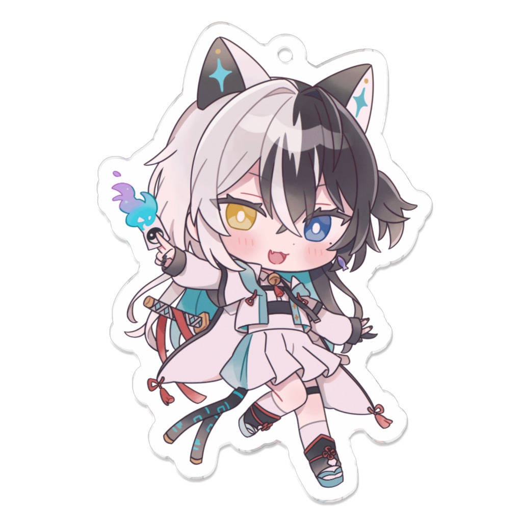 都来みやこ/アクリルキーホルダー(a)