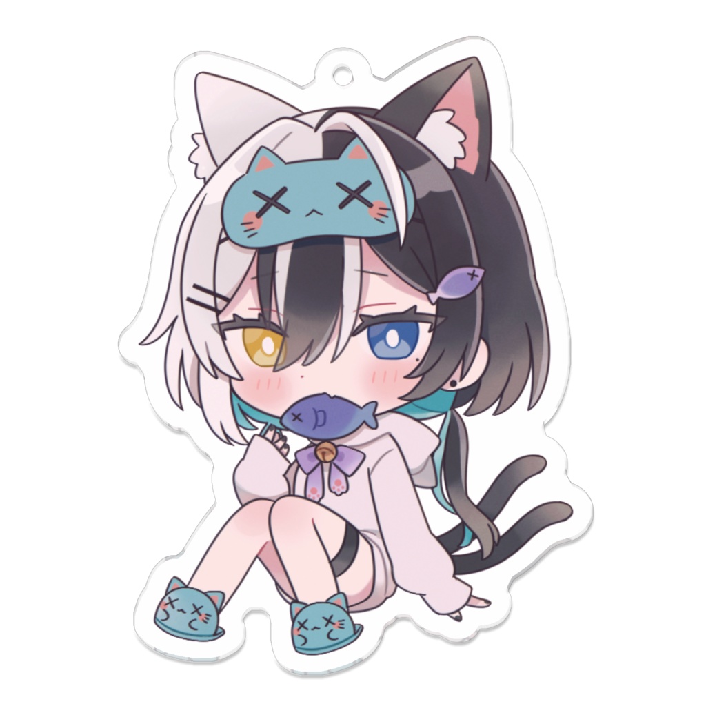 都来みやこ/アクリルキーホルダー(b)