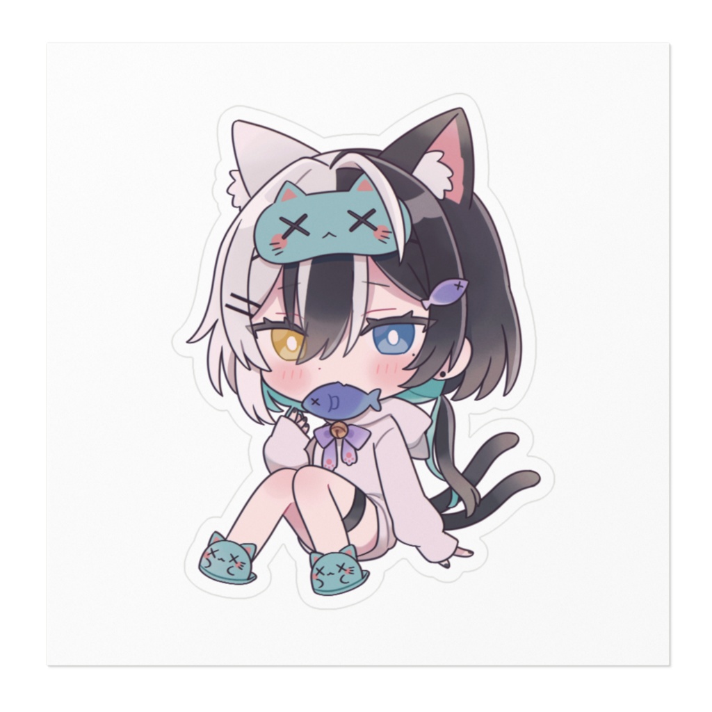 都来みやこ/ステッカー(b)