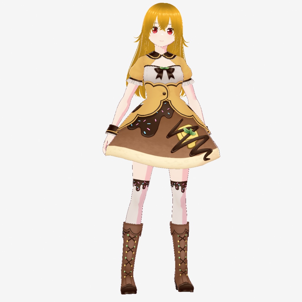 vroidキャラクター　町田りえ