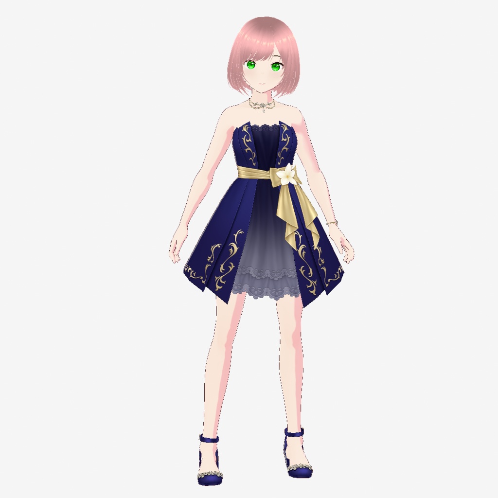 vroidキャラクター　金城めぐみ