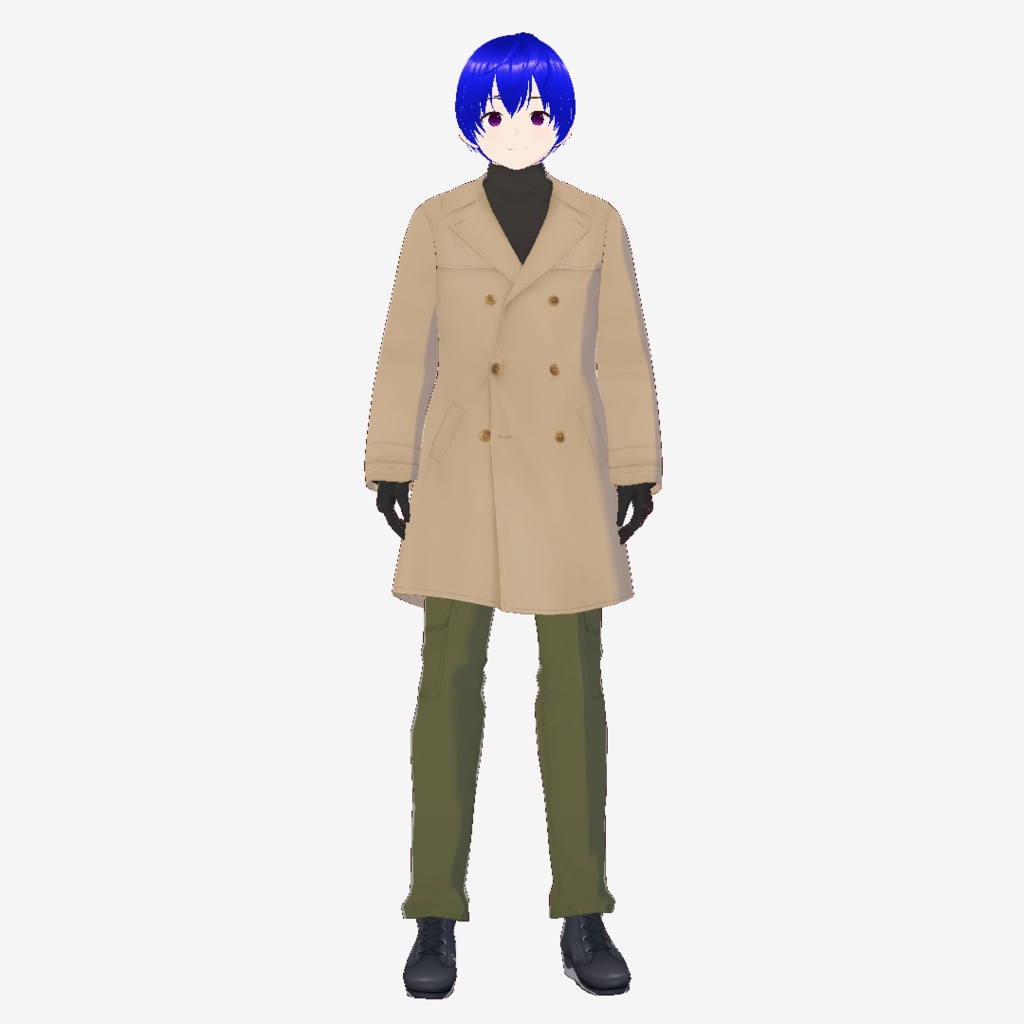vroidキャラクター　久保拓也