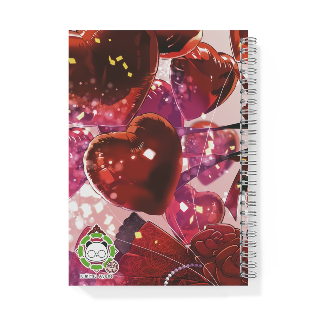 2周年記念グッズ:リングノートA5版