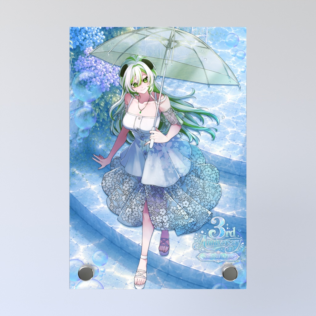 3周年記念グッズ:アクリルフォトパネル
