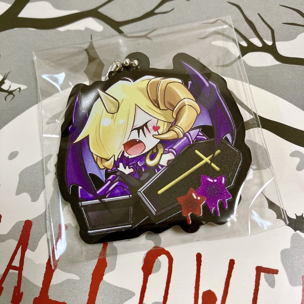 【アクリルキーホルダー】すやすや魔族たち