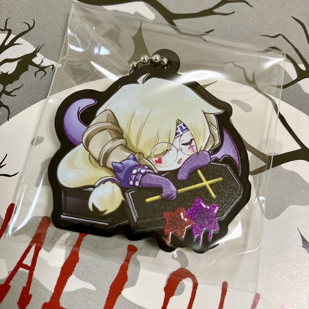【アクリルキーホルダー】すやすや魔族たち