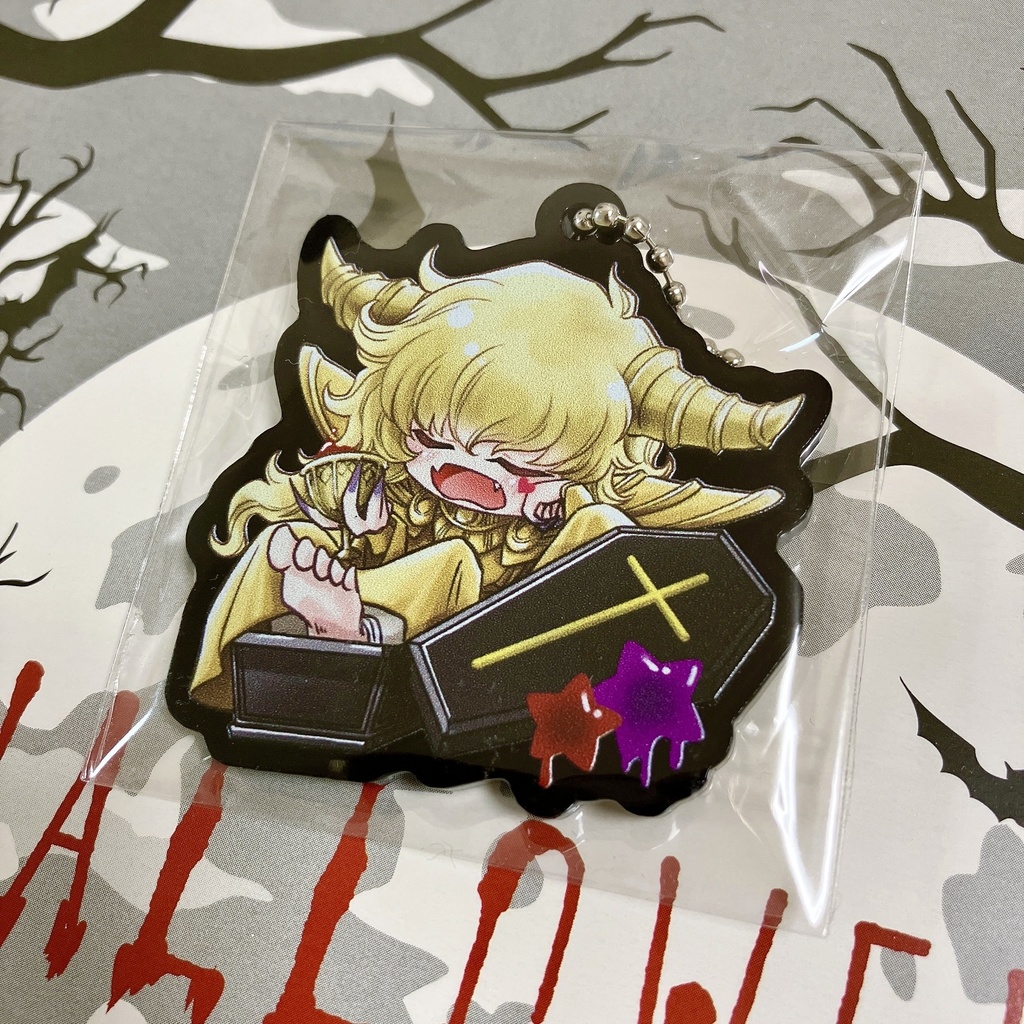 【アクリルキーホルダー】すやすや魔族たち