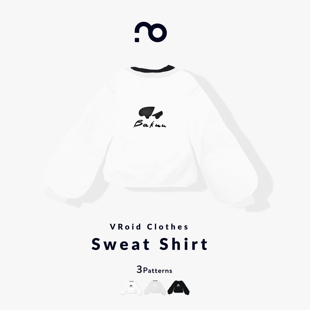 [VRoid Clothes] Sweat shirt