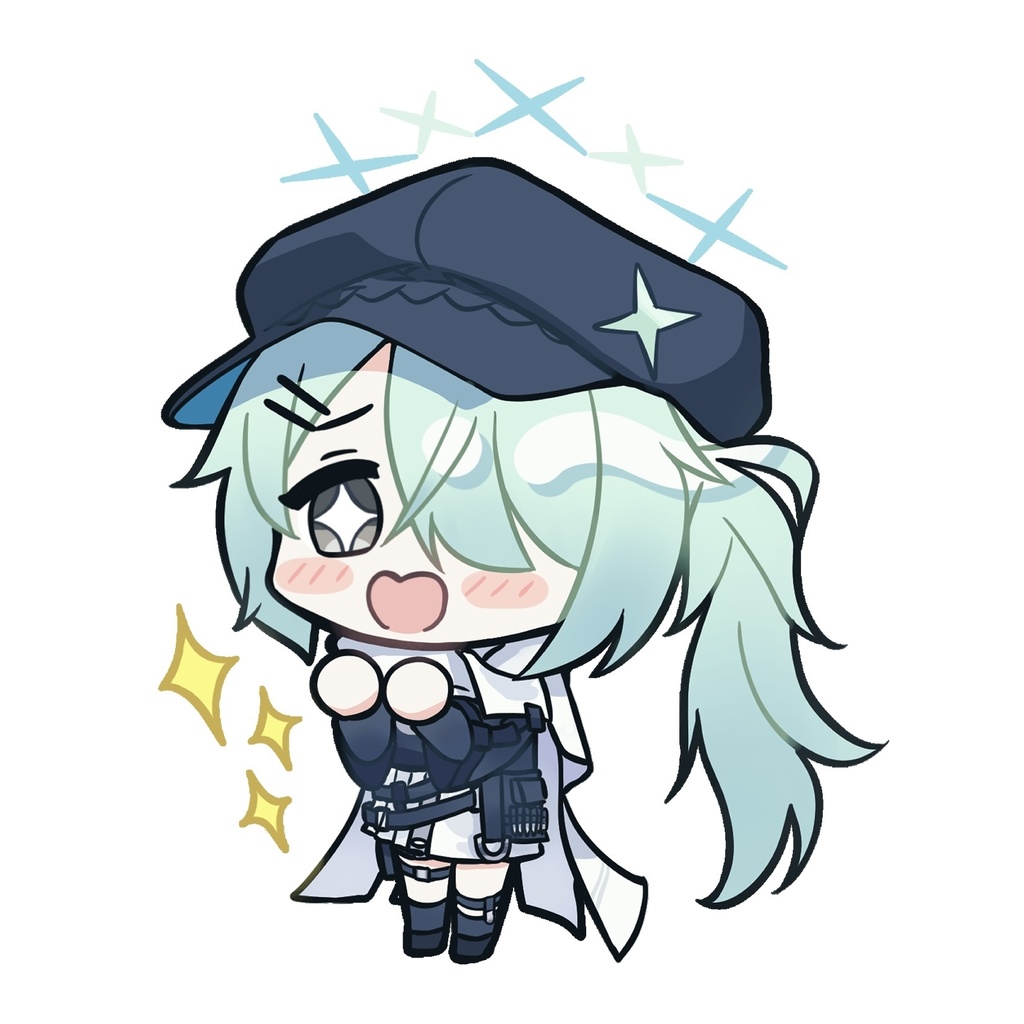 ヒヨリのきらきらアクリルキーホルダー