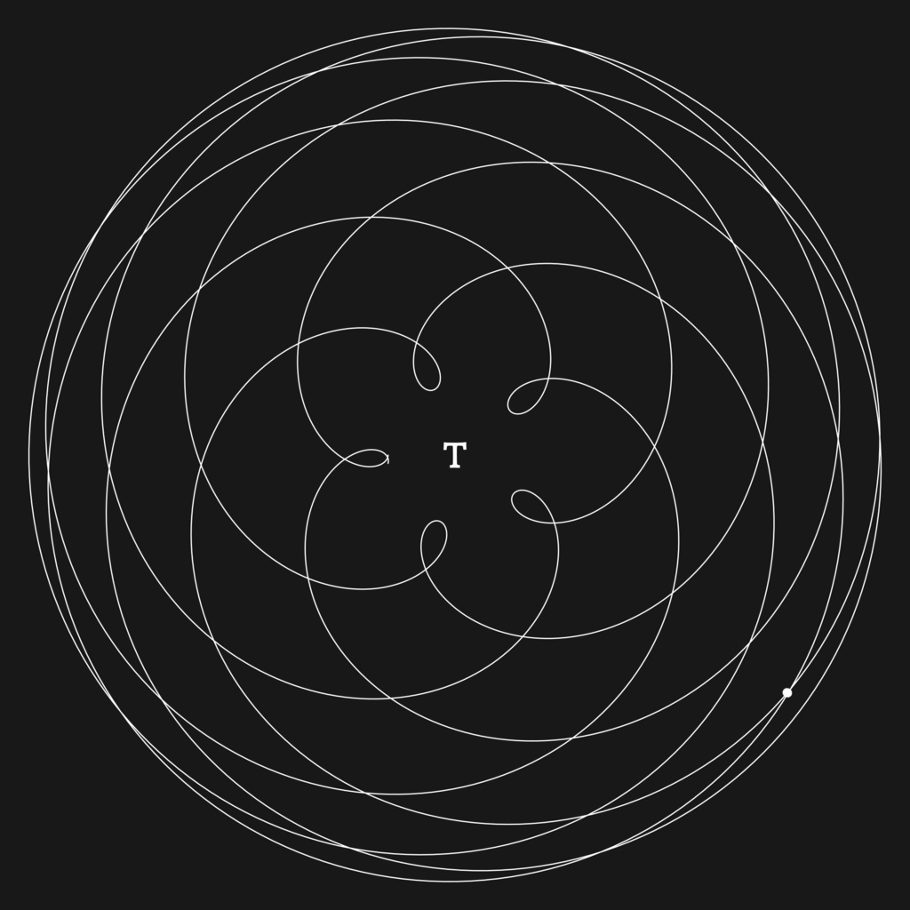 【Epicycles】無限に幾何学図形が作れるジェネレーターみたいなやつ