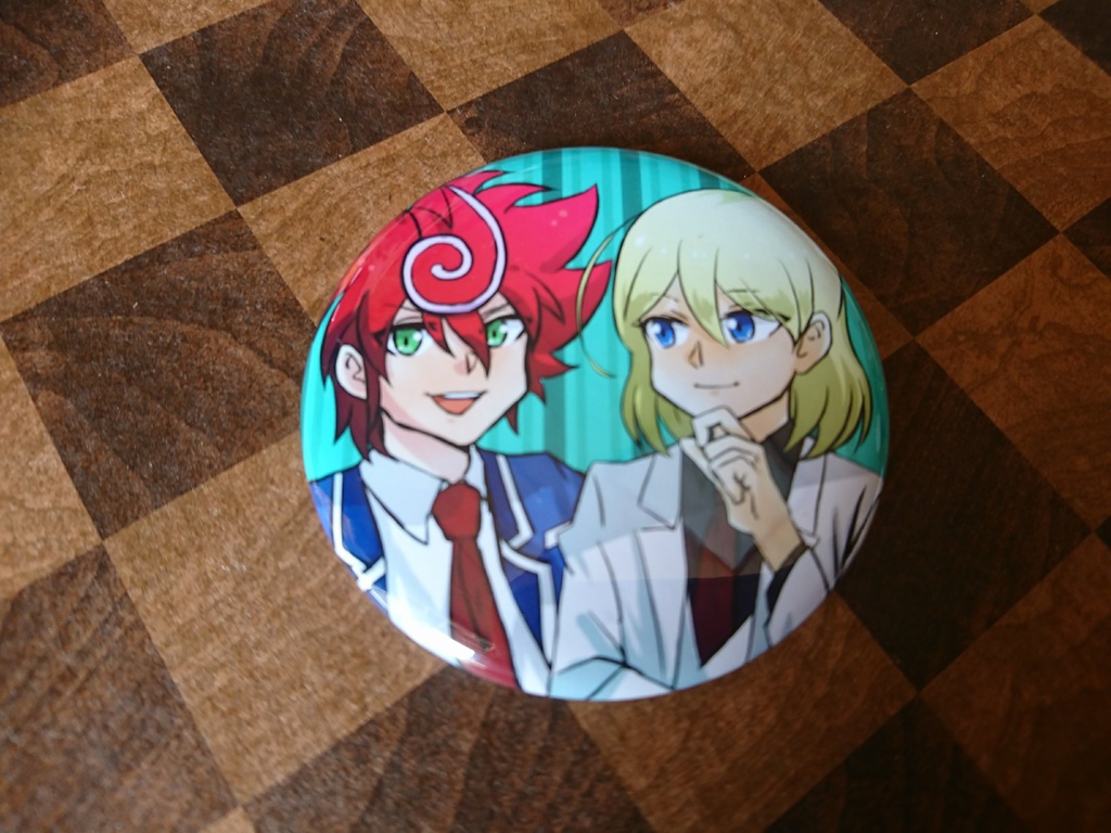 クロノ&シオン 缶バッジ