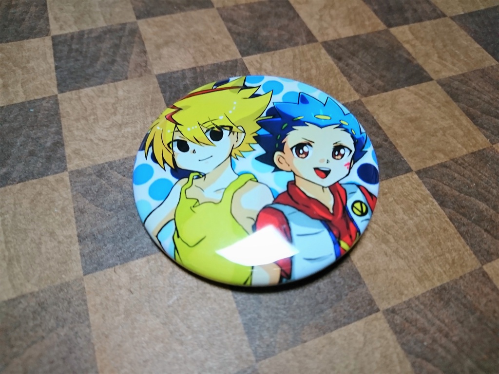 フリバル缶バッジ