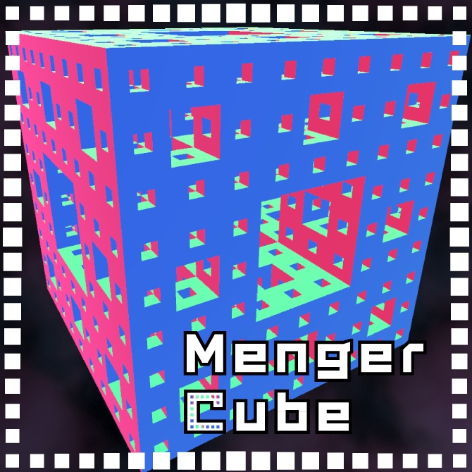 【無料/Free】メンガーキューブ / Menger Cube