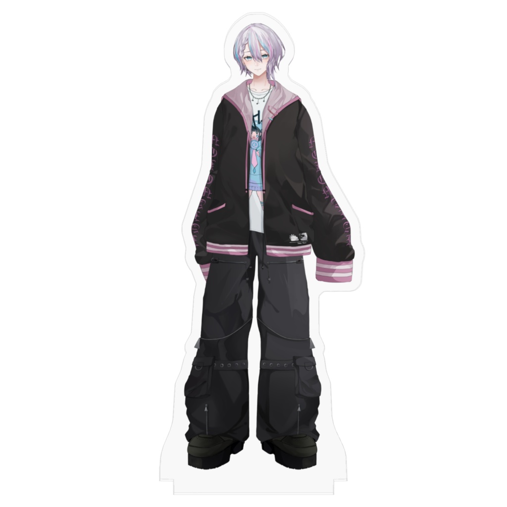 舞藍もこ 2周年記念アクリルフィギュア - 10x10cm