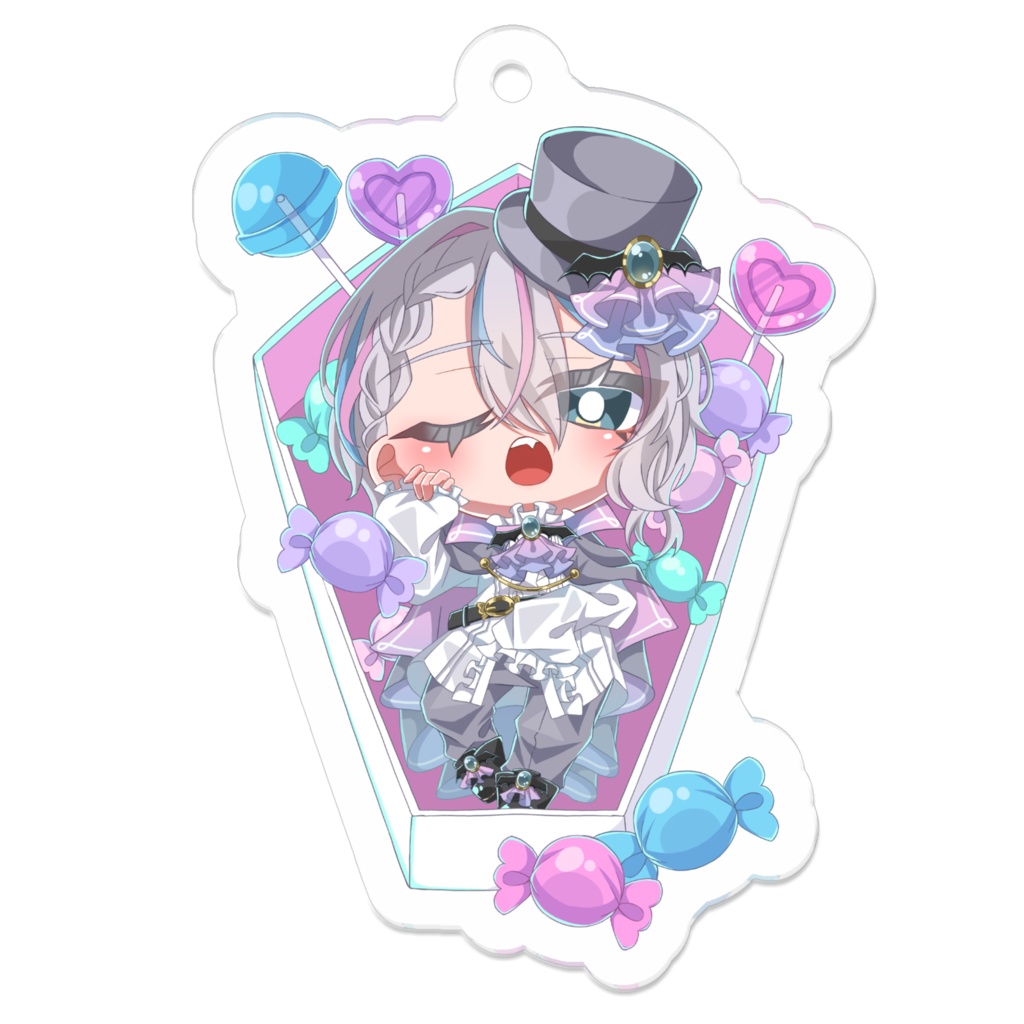 アクキー(ハロウィン2024) Illustrator 星宮みあの🌟