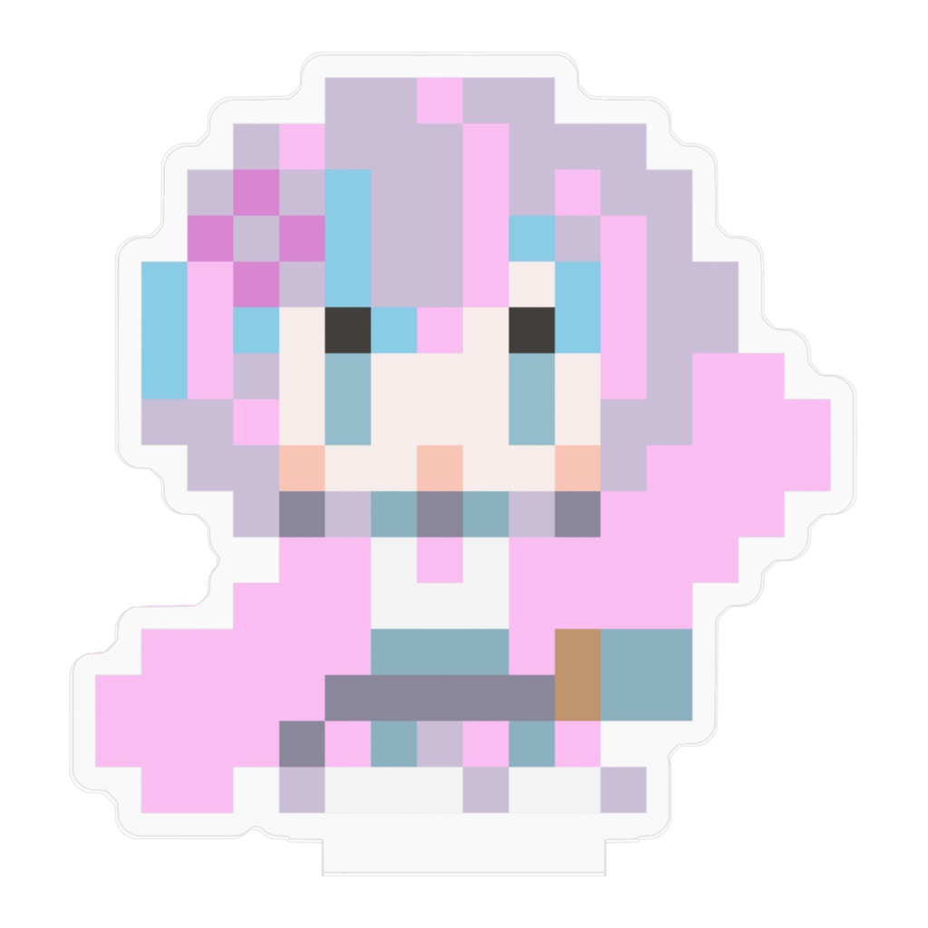 もこドット(初期衣装)Illustrator 有栖川ドット