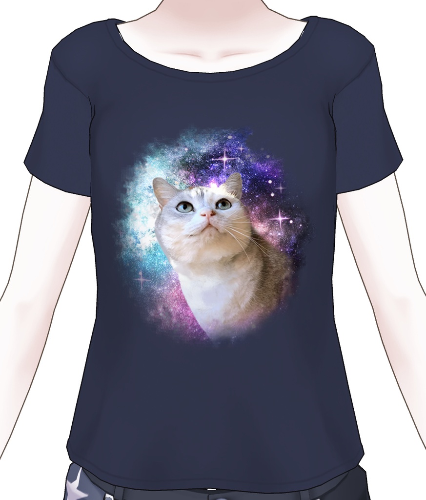 スペースキャットクソカワT