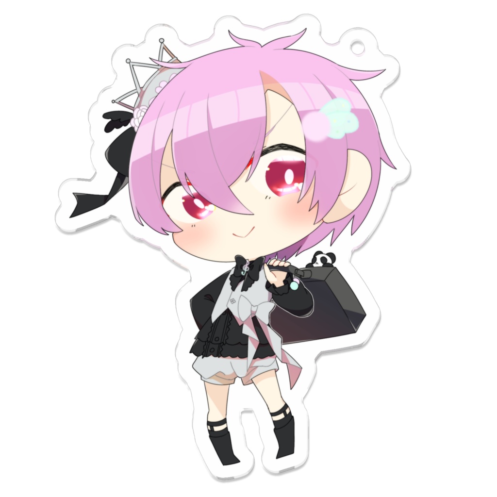 彩月かなた(王子)アクリルキーホルダー