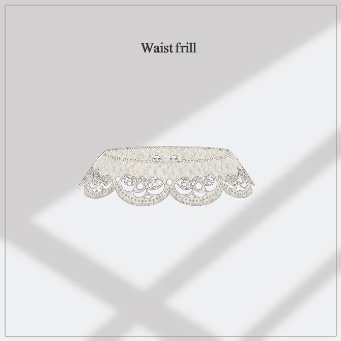 【3 color】knit set【VRoid 衣装】