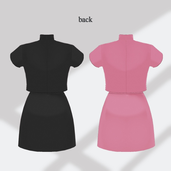 【2 color】Jacket & Matching set【VRoid 衣装】