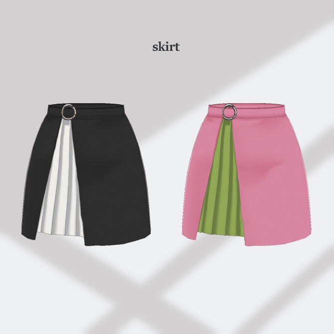 【2 color】Jacket & Matching set【VRoid 衣装】