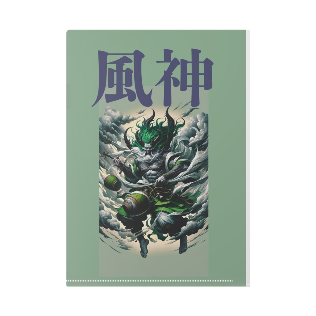 風神雷神 クリアファイル