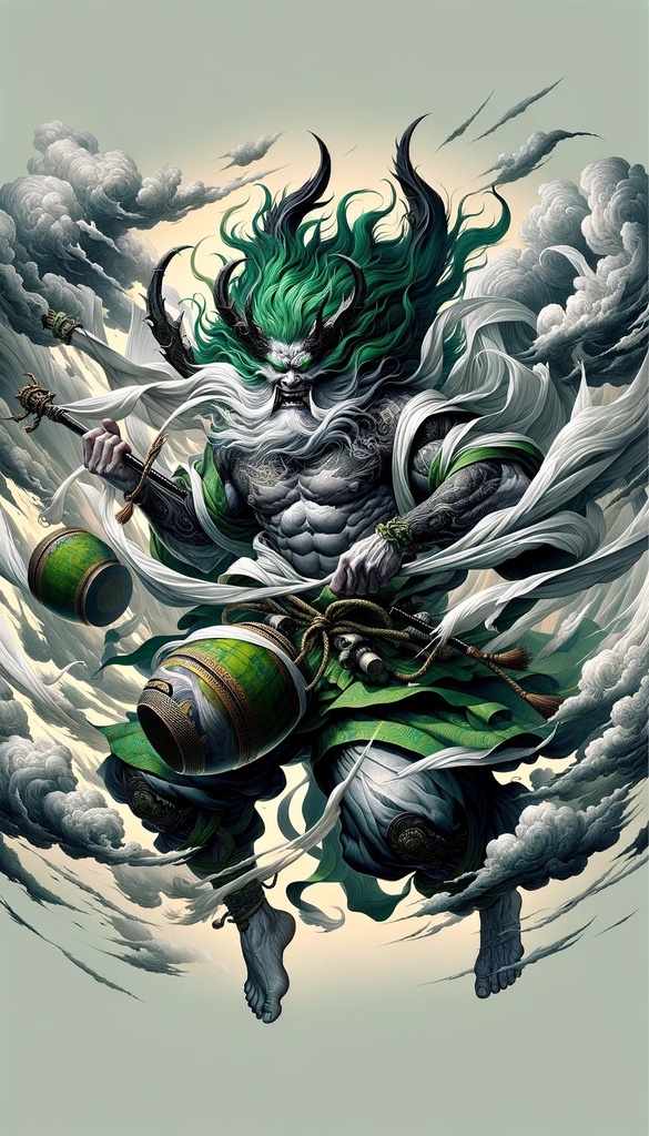 風神雷神 クリアファイル