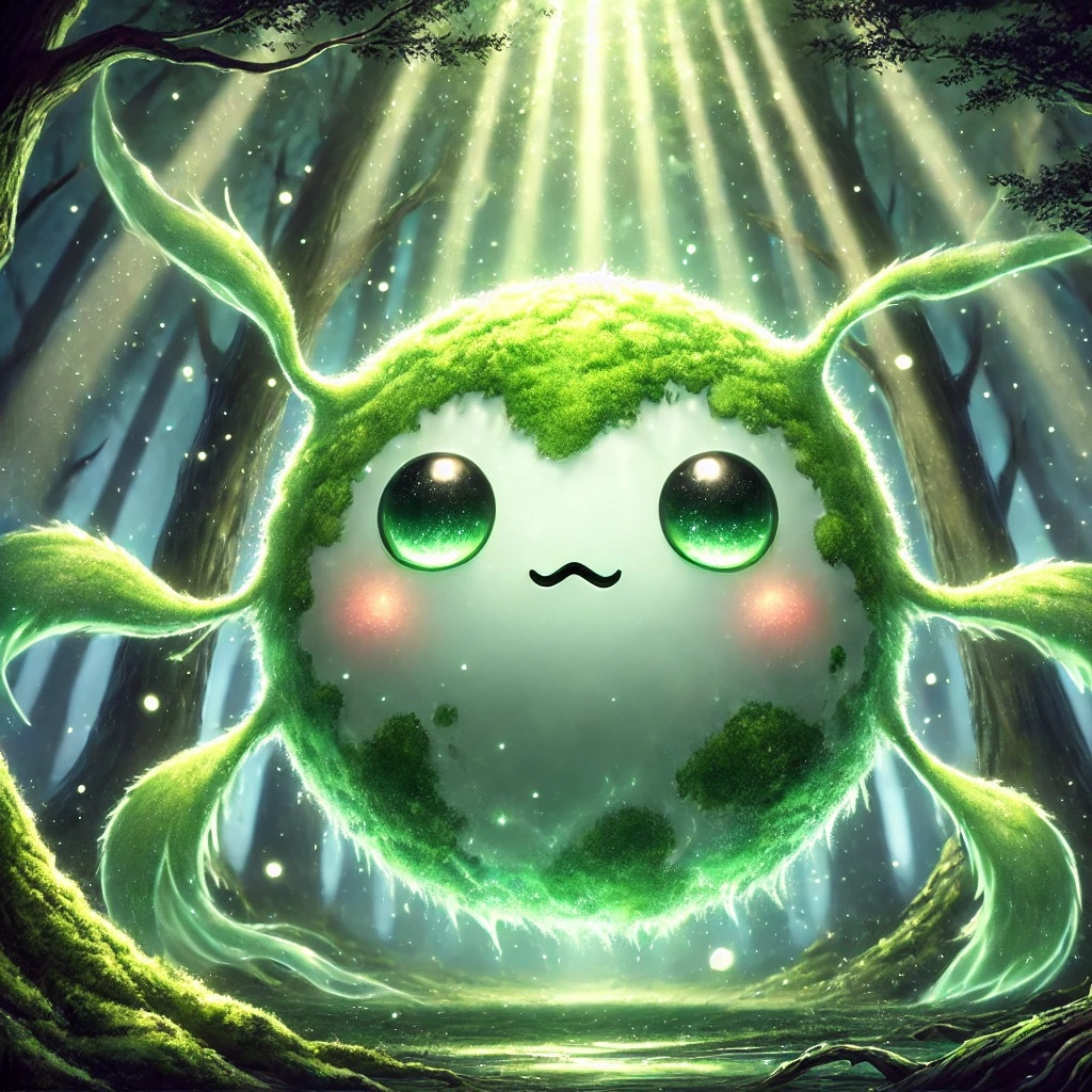 森の精霊 バッジ