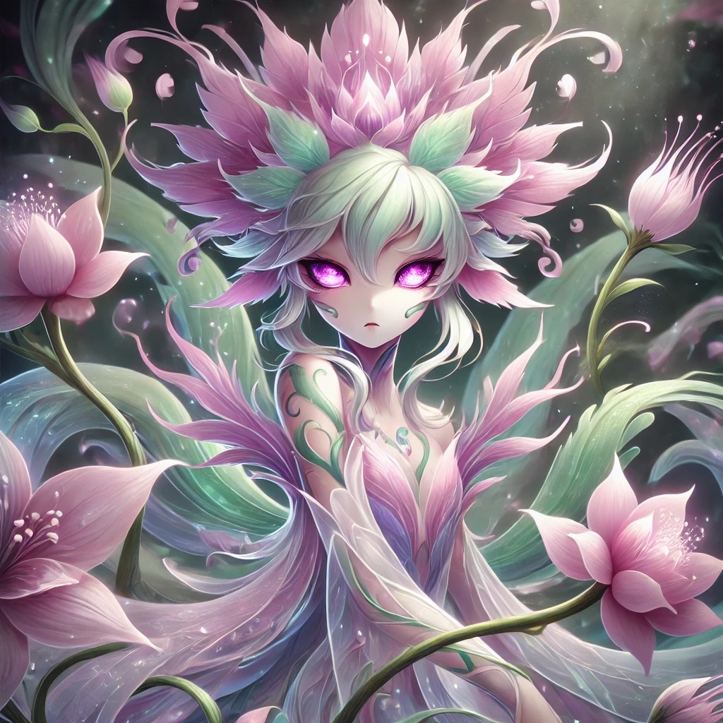 花の精霊 バッジ