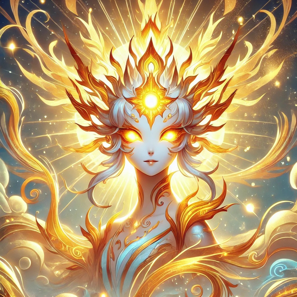 太陽の精霊 バッジ