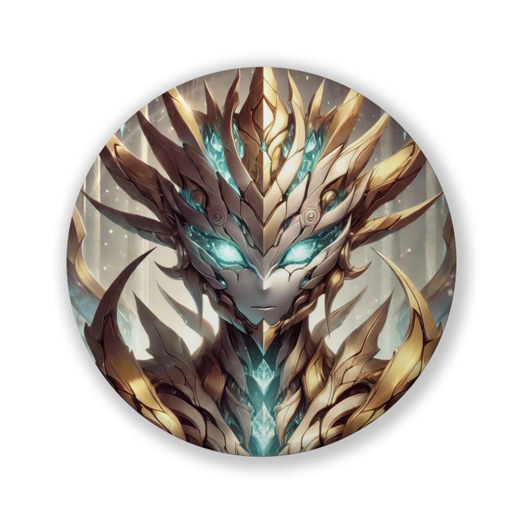 金の精霊　バッジ