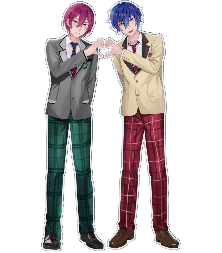 ジュン茨　制服デートアクスタ