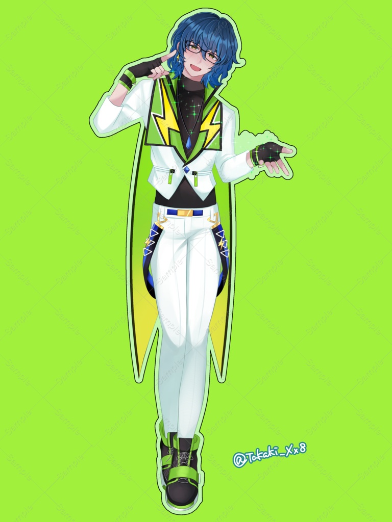 青葉つむぎ　ユニット衣装アクスタ