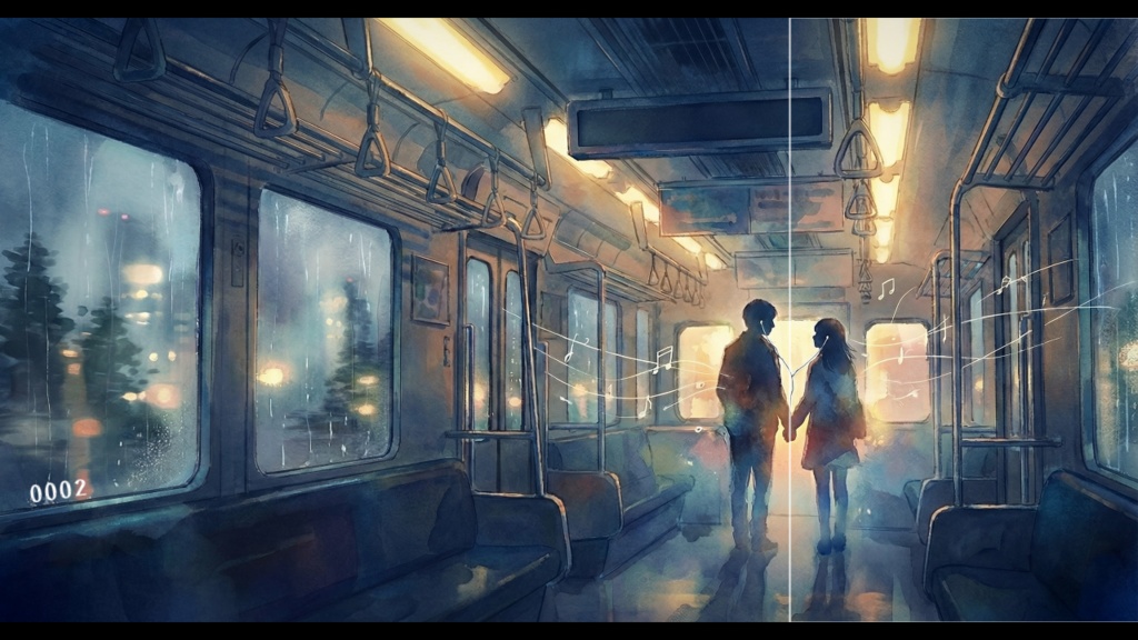 【フリー楽曲】あと一駅だけ