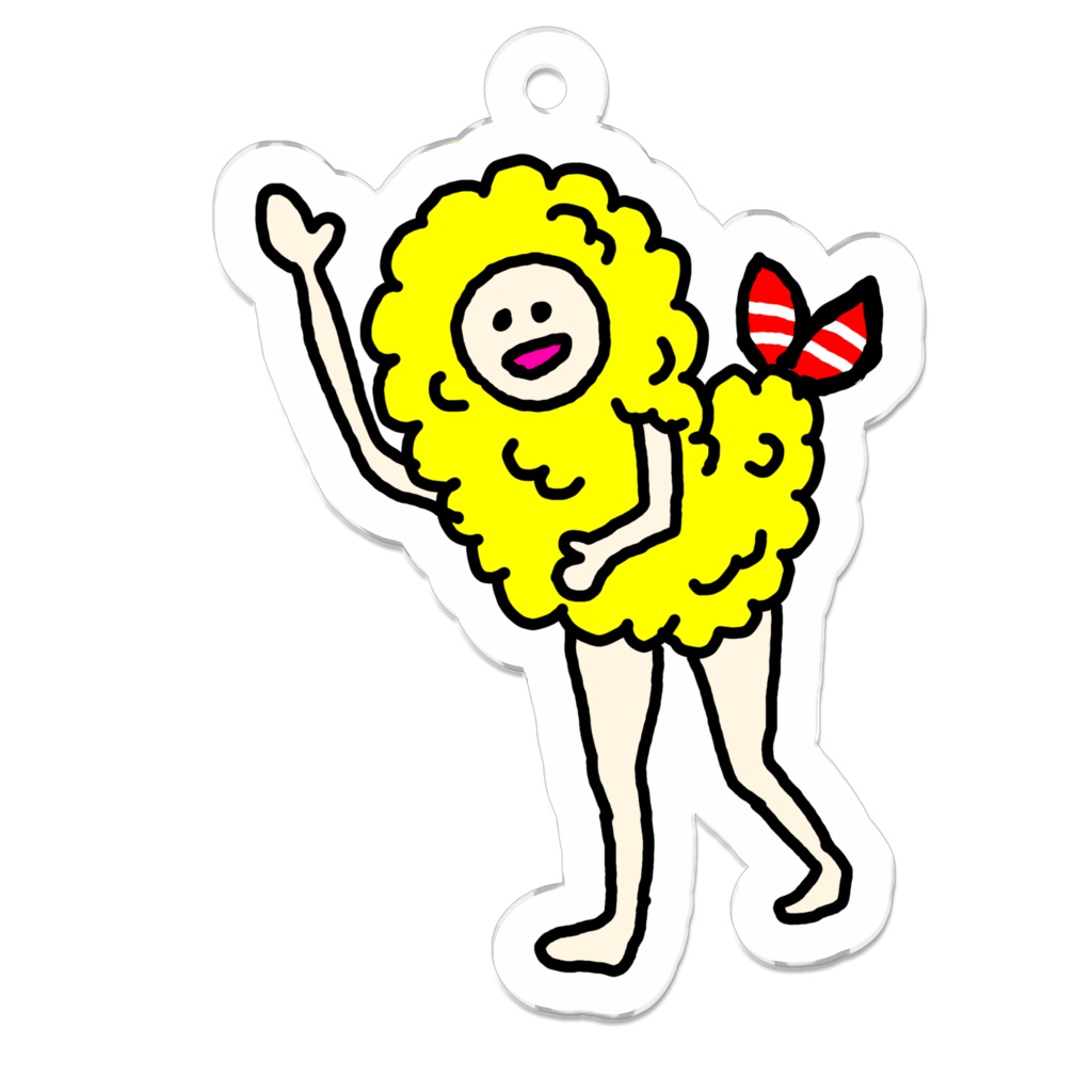 エビflyさん アクリルキーホルダー
