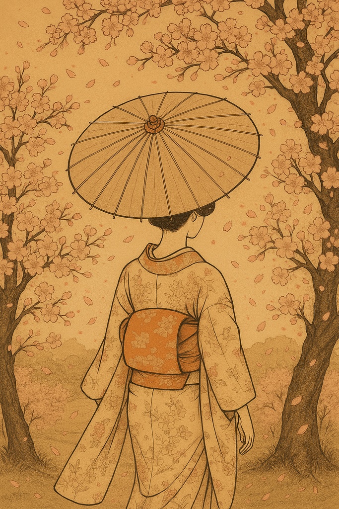 桜の舞 – 優雅な瞬間 