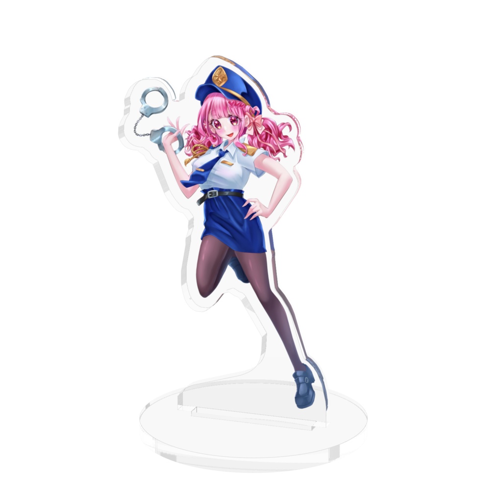 【桃宮しゃろ】ハロウィンアクリルスタンド【ポリス】