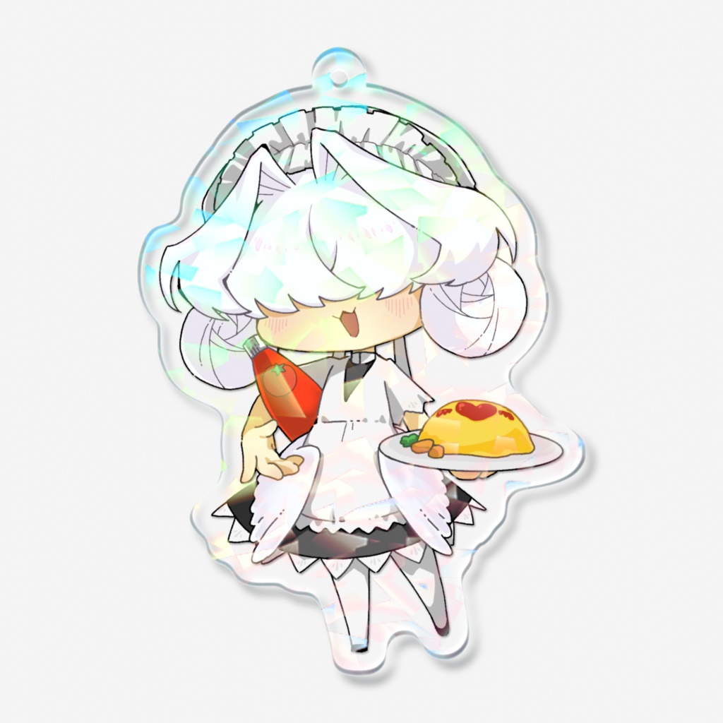 フクロウメイドちゃんアクキー
