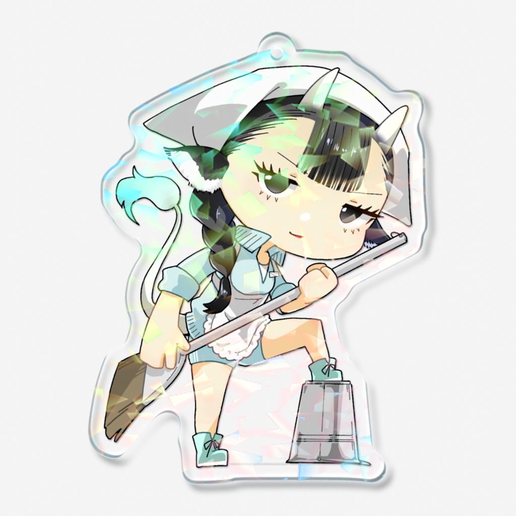 ウシメイドちゃんアクキー