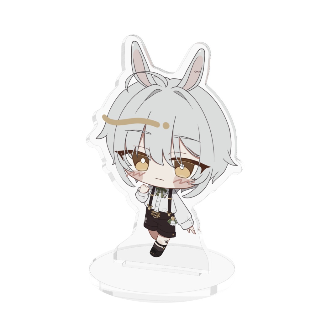 白宮メロン デフォルメ アクリルフィギュア