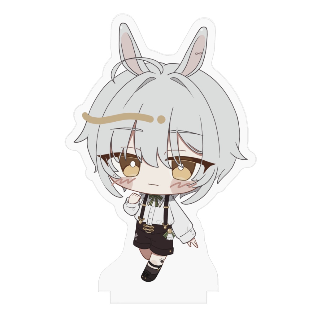 白宮メロン デフォルメ アクリルフィギュア