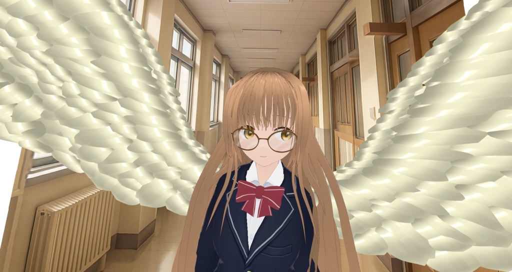 【VRM 同人作品】 椎名真昼(お隣の天使様)