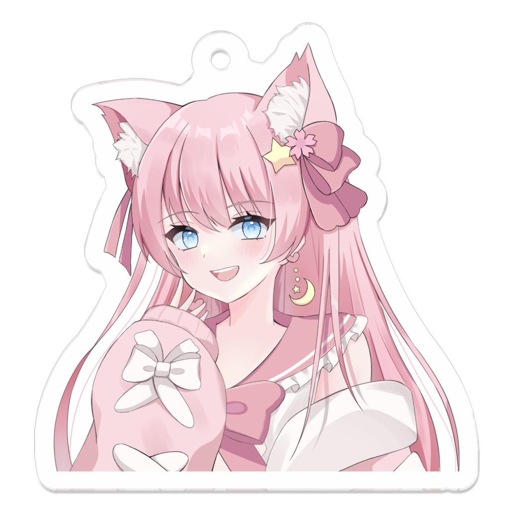 フルムーンVtuberデビュー記念アクリルキーホルダー