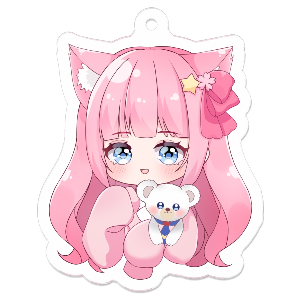 フルムーンVtuberデビュー記念アクリルキーホルダー