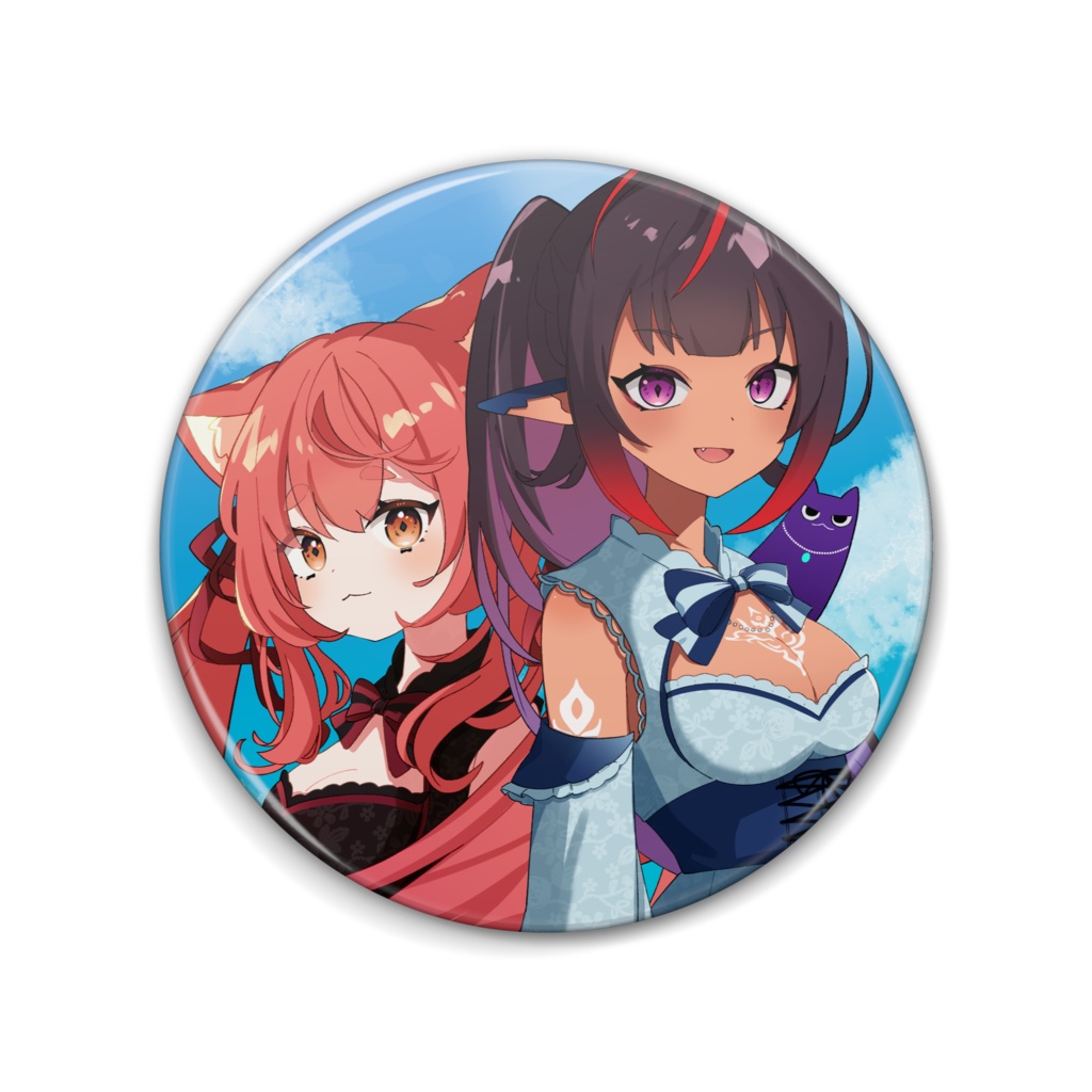 すぴらりす2周年記念缶バッジ(全2種)