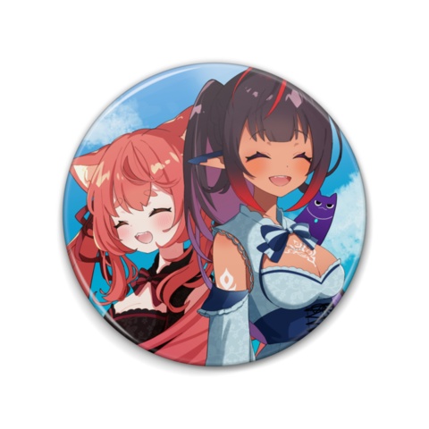 すぴらりす2周年記念缶バッジ(全2種)