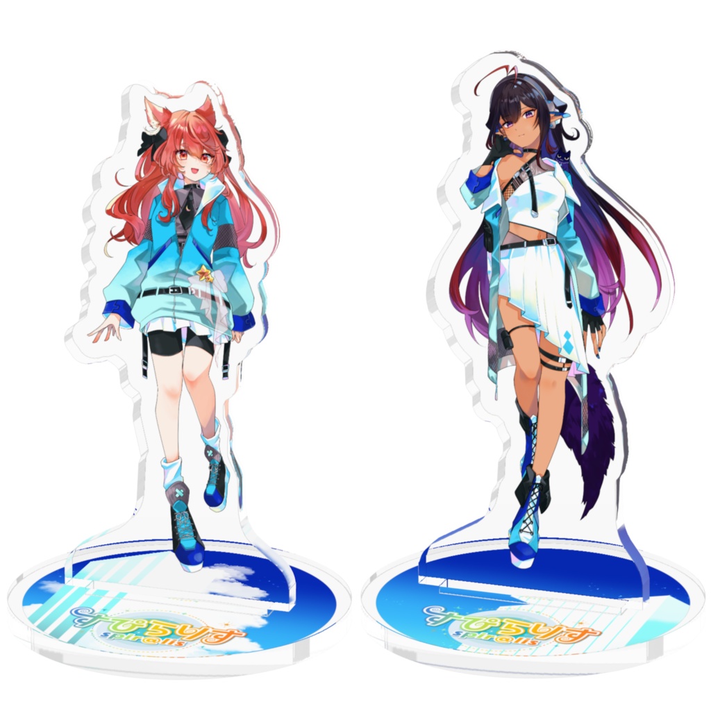 すぴらりす３周年キービジュアル　アクリルスタンド