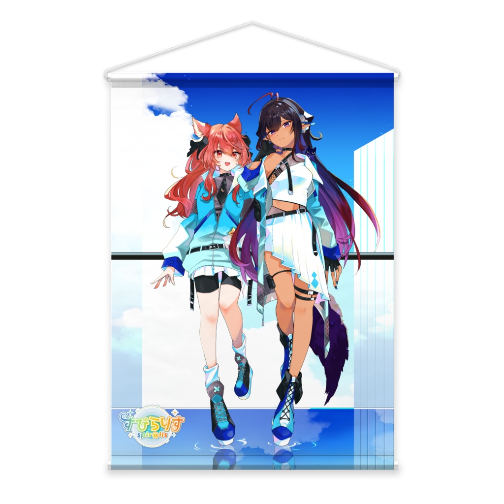 すぴらりす３周年記念キービジュアル　タペストリー
